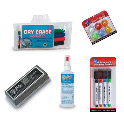 18x24 Magnetic White Dry Erase Marker Board with Wood Frame