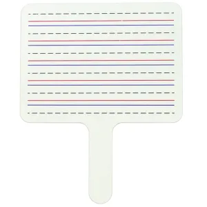 2-Sided Dry Erase Answr Paddls 12Pk