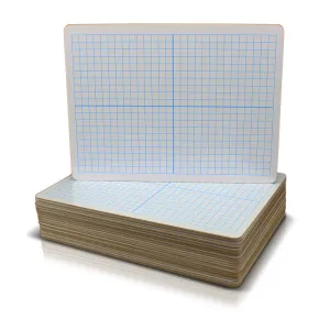 24Ct 9X12 Xy Axis/Dry Erase Board Class Pack