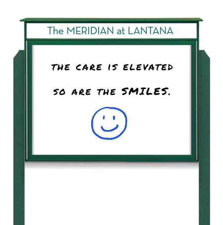 36" x 36" Viewable Area Magnetic White Dry Erase Board Outdoor Message Center with Header and Posts (Single Door)