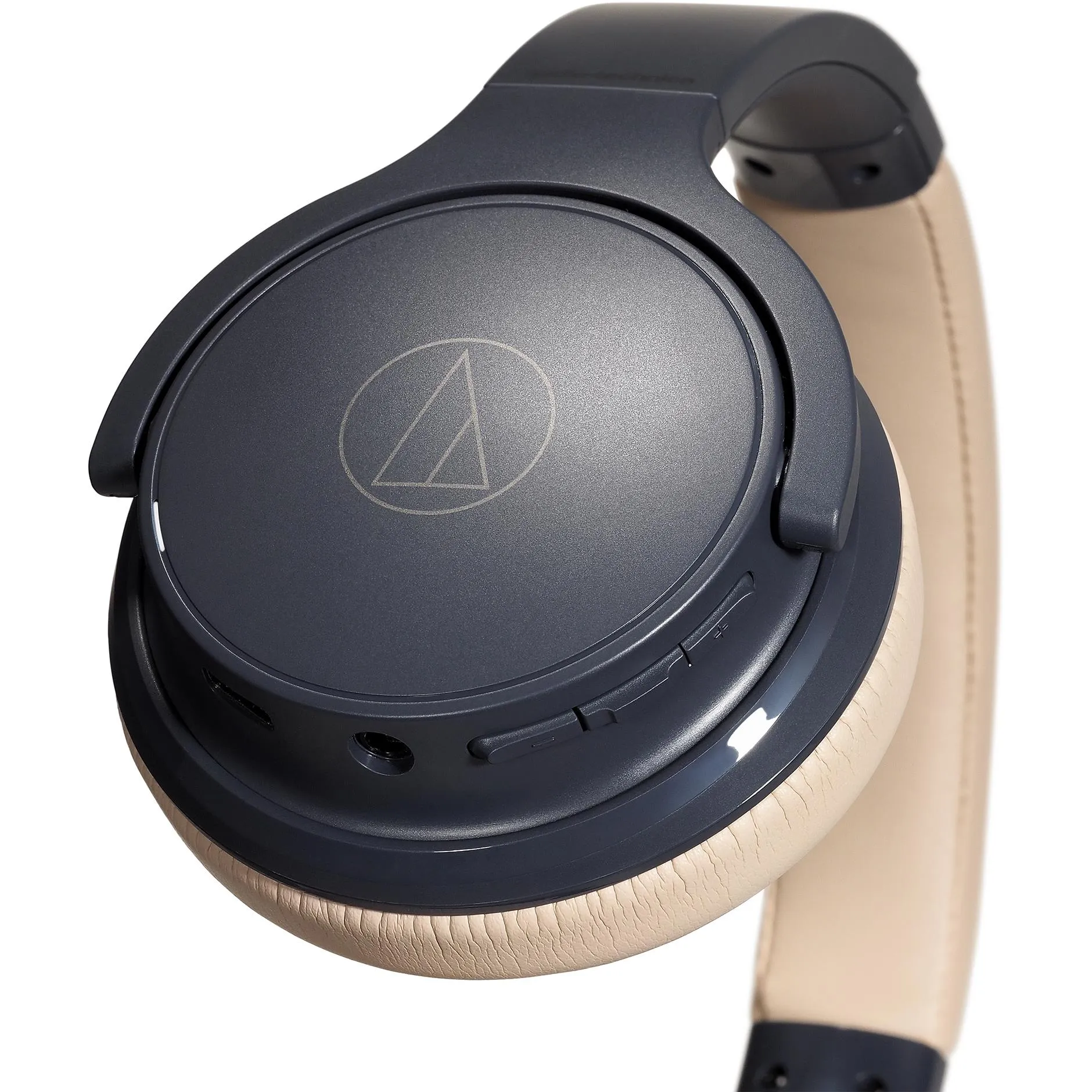 Audio-Technica ATH-S220BT Wireless On-Ear Headphones (Navy)