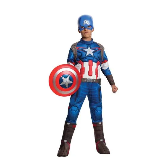 Avengers Cw Captain America Deluxe Costume