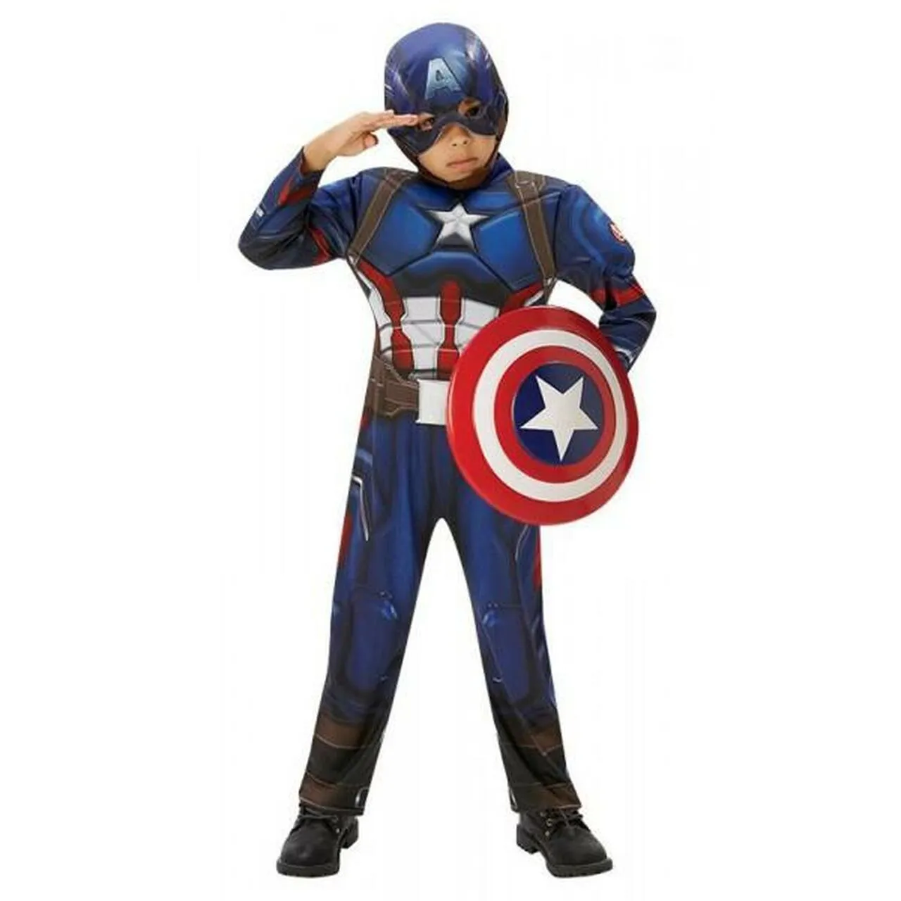 Avengers Cw Captain America Deluxe Costume