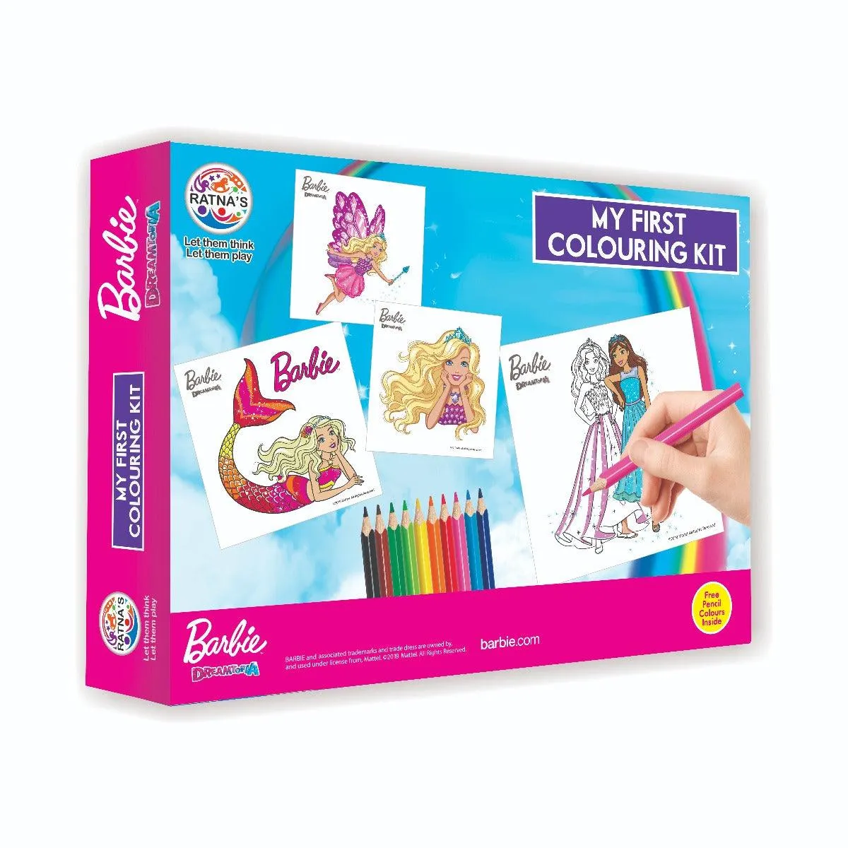 Barbie My First Colouring Kit