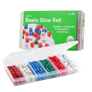 Basic Classroom Dice Set 72pc