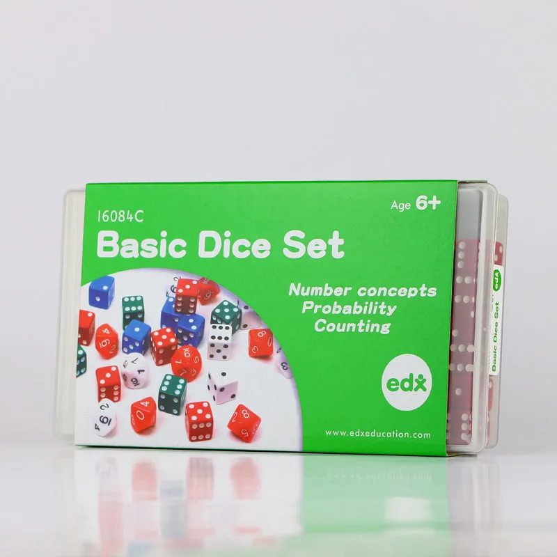Basic Classroom Dice Set 72pc