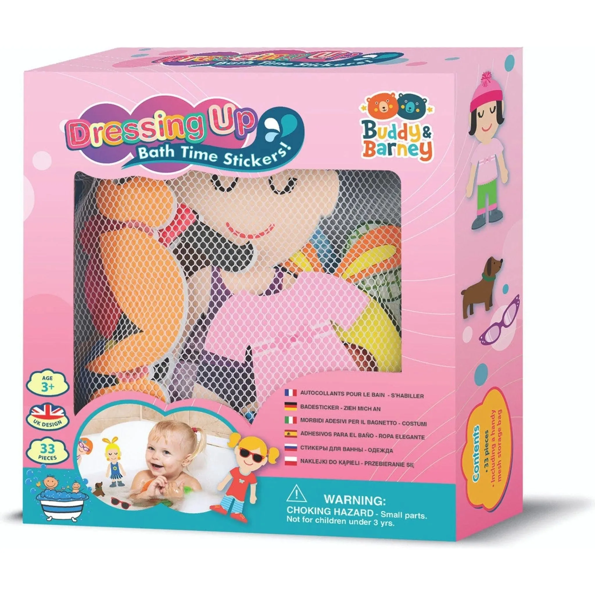 Bath Time Stickers - Dressing Up