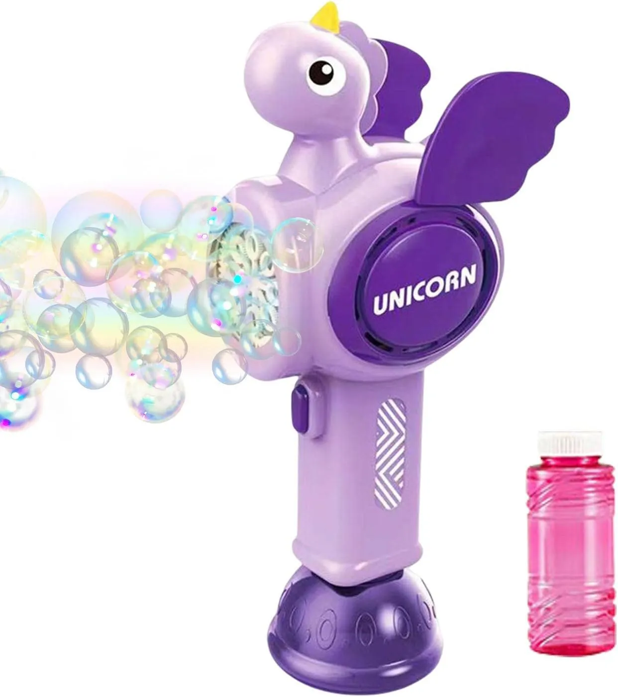 Battery Operated Unicorn Colorful Bubble Wand
