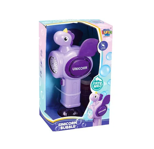 Battery Operated Unicorn Colorful Bubble Wand