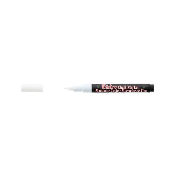 Bistro Chalk Marker 3mm Extra Fine Tip - White