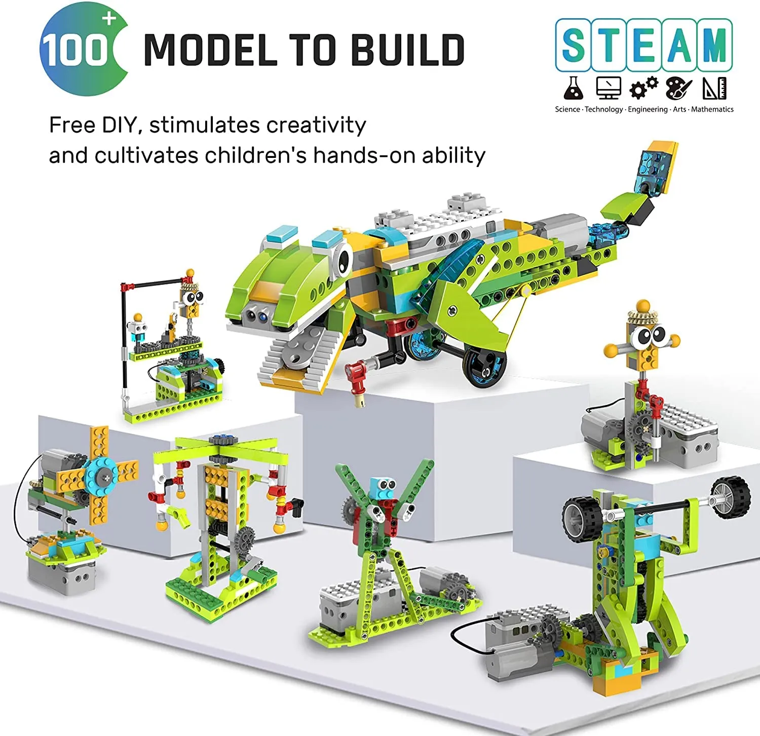 BotCraft Innovator: 200  Engaging Educational Robots in 1 Interactive App-Controlled Kit with 47 Video Tutorials