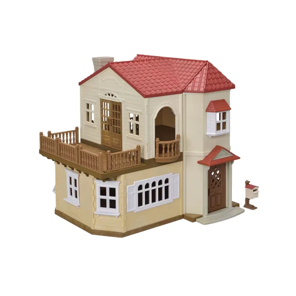 Calico Critters Red Roof Country Home- Secret Attic Playroom Gift Set