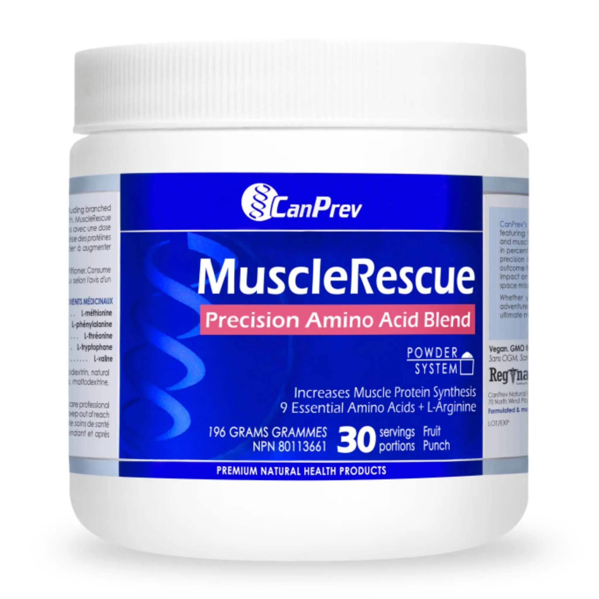 CanPrev MuscleRescue Precision Amino Acid Powder, 162g