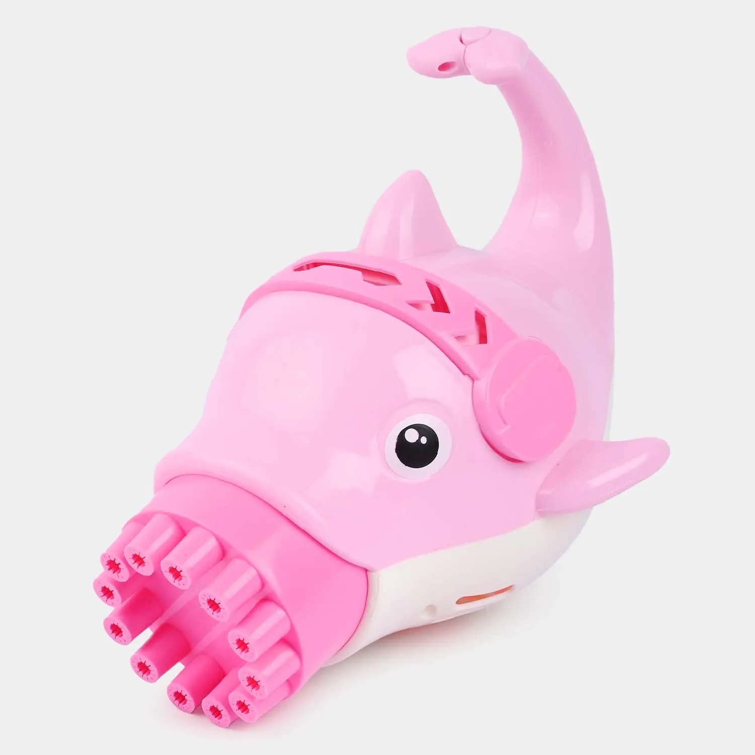 Cartoon Fish Bubble Machine 12 Hole For Kids