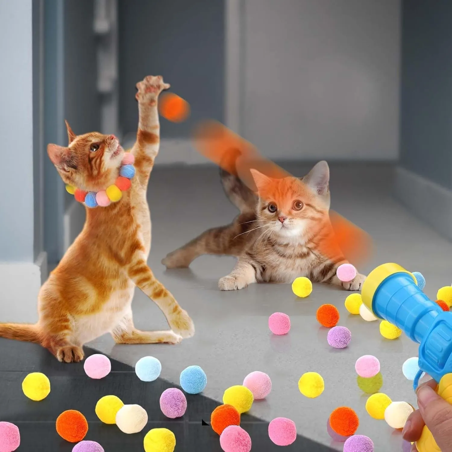 Celestify Cat Ball Launcher Toy