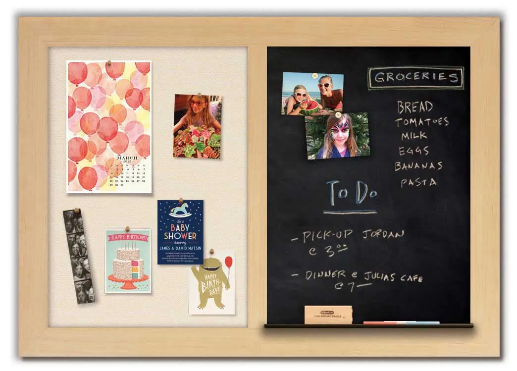 Chalk Combo Board 48" x 34"