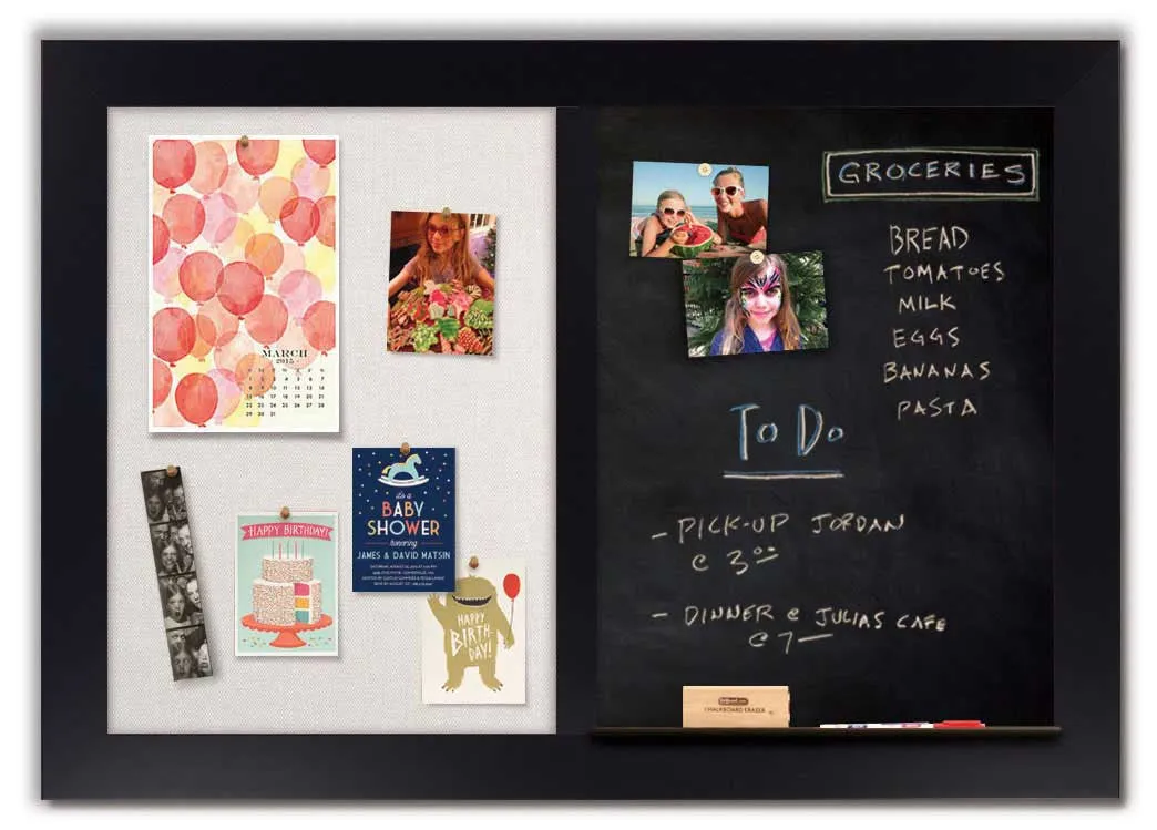 Chalk Combo Board 48" x 34"