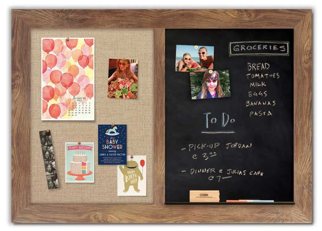 Chalk Combo Board 48" x 34"