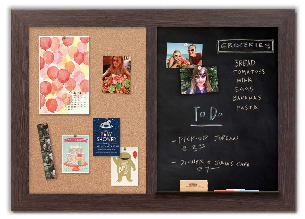 Chalk Combo Board 48" x 34"