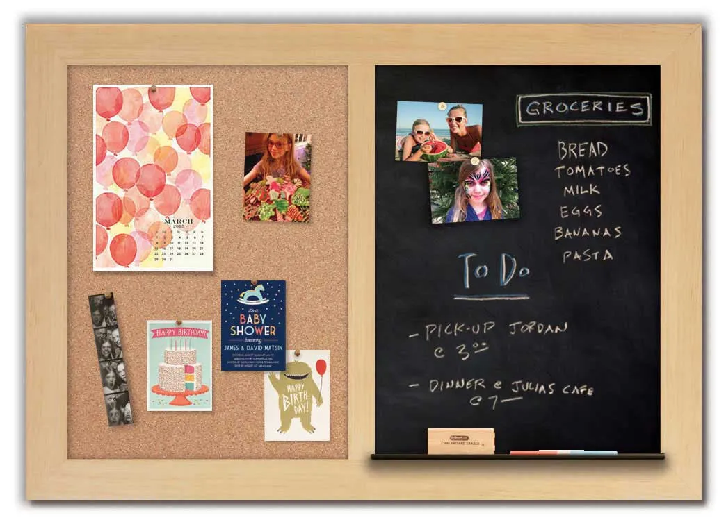 Chalk Combo Board 48" x 34"