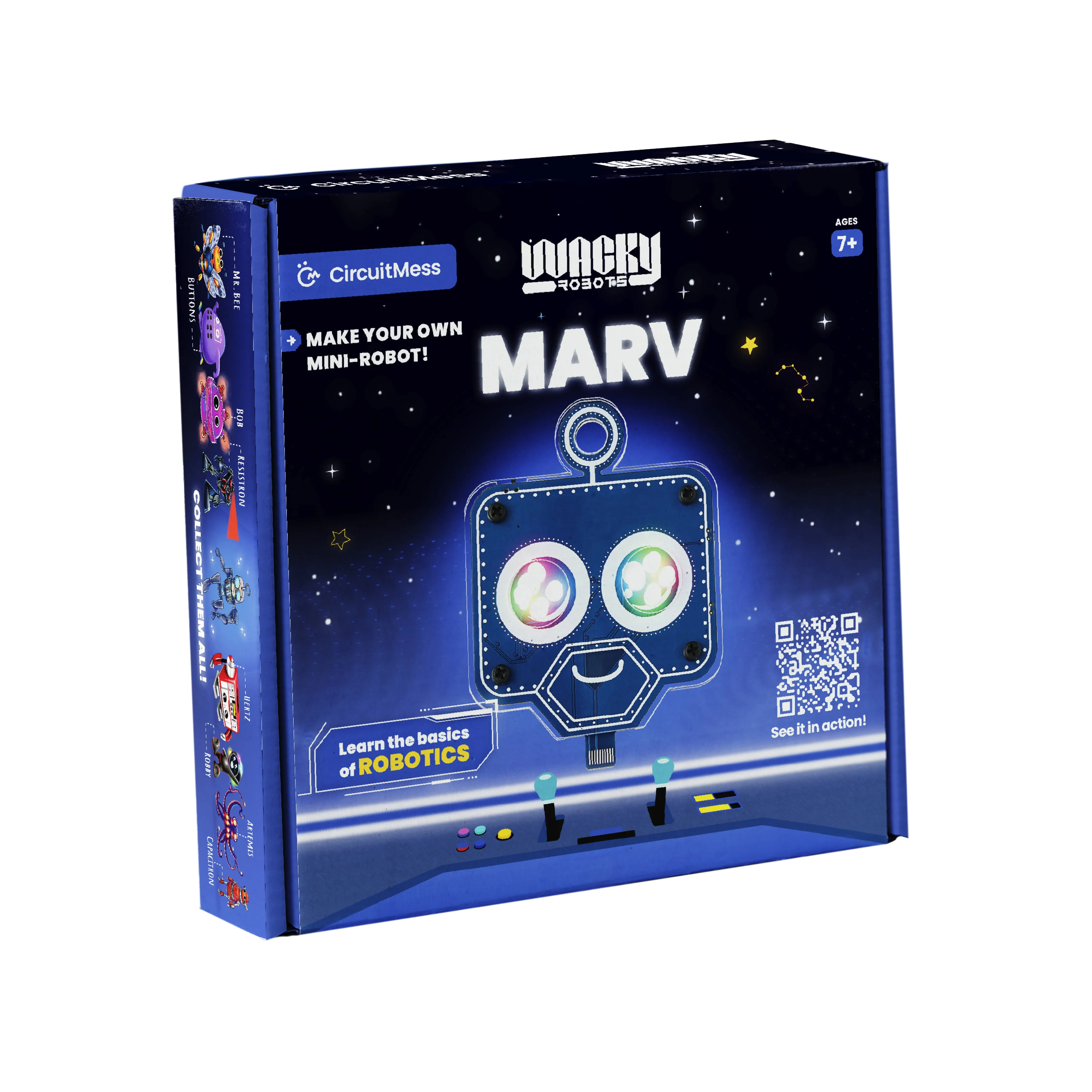 CircuitMess Wacky Robots - DIY Mini Robots: Marv