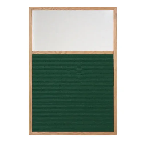 Combo Board 24x48 (Wooden Framed) Marker Board & Letter Board