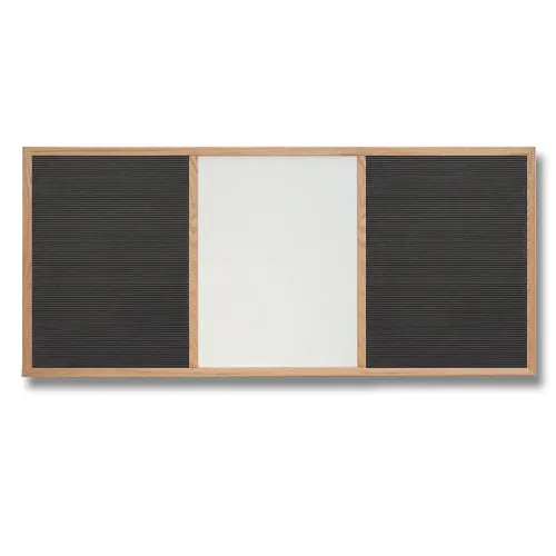 Combo Board 24x48 (Wooden Framed) Marker Board & Letter Board