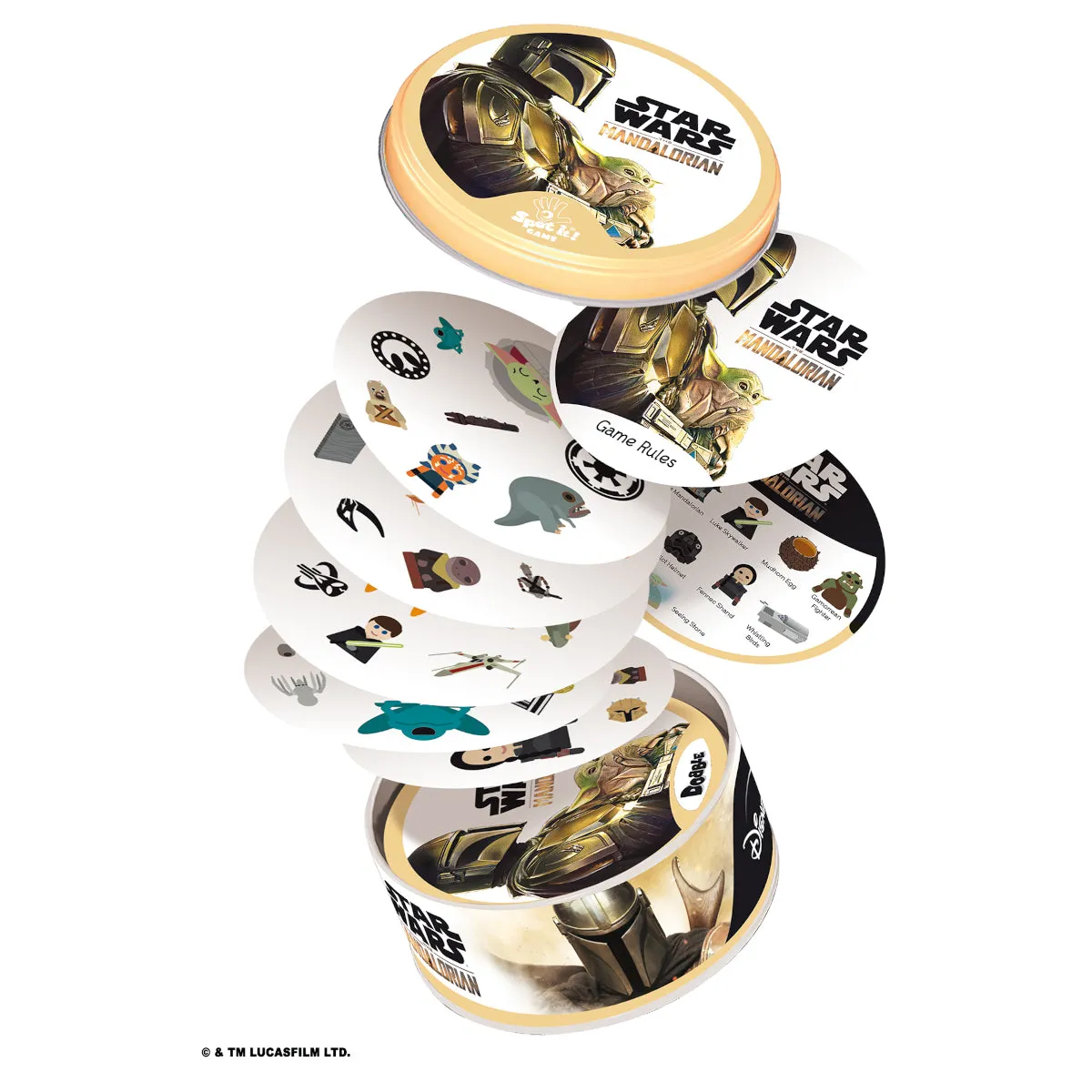 Dobble Star Wars: The Mandalorian Card Game