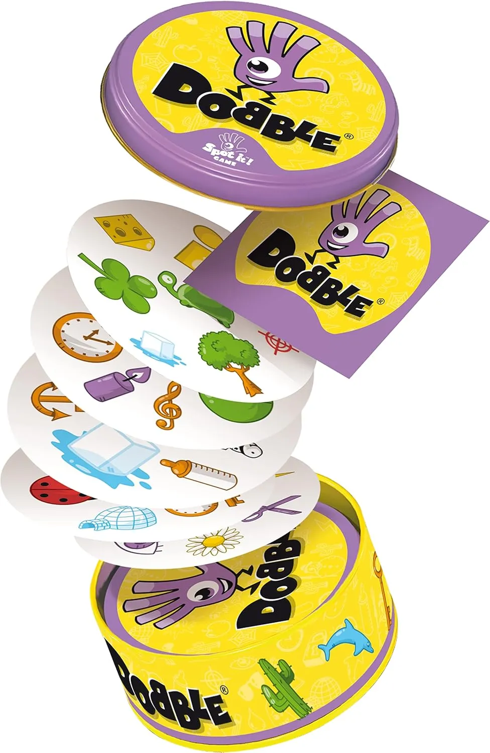 Dobble, Strategy Game,Family Card Game, 2-8 Player Game, for 6 Years and Above, Teen, Multicolor