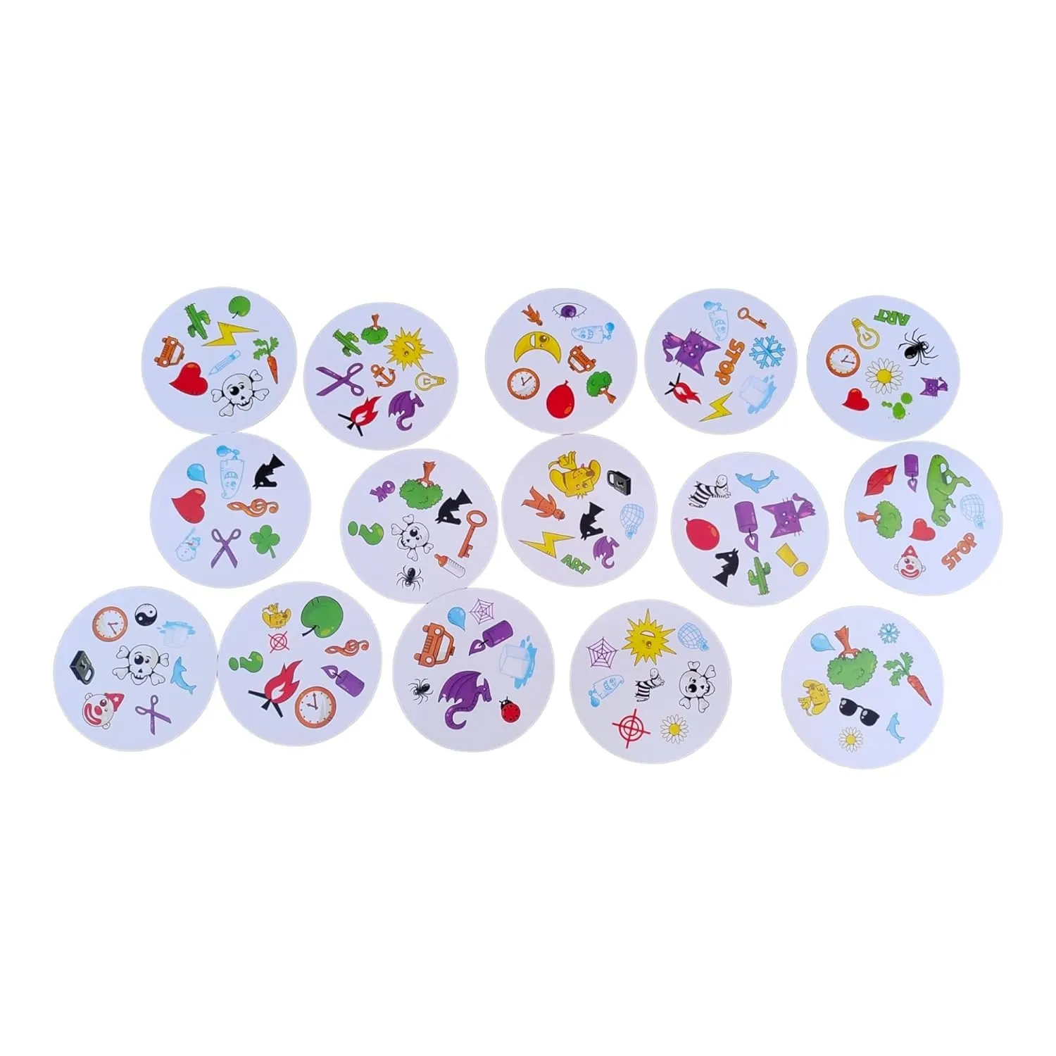 Dobble, Strategy Game,Family Card Game, 2-8 Player Game, for 6 Years and Above, Teen, Multicolor