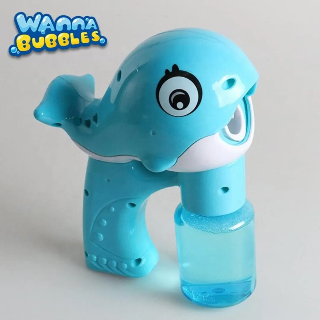 Dolphin Bubble Gun With Light