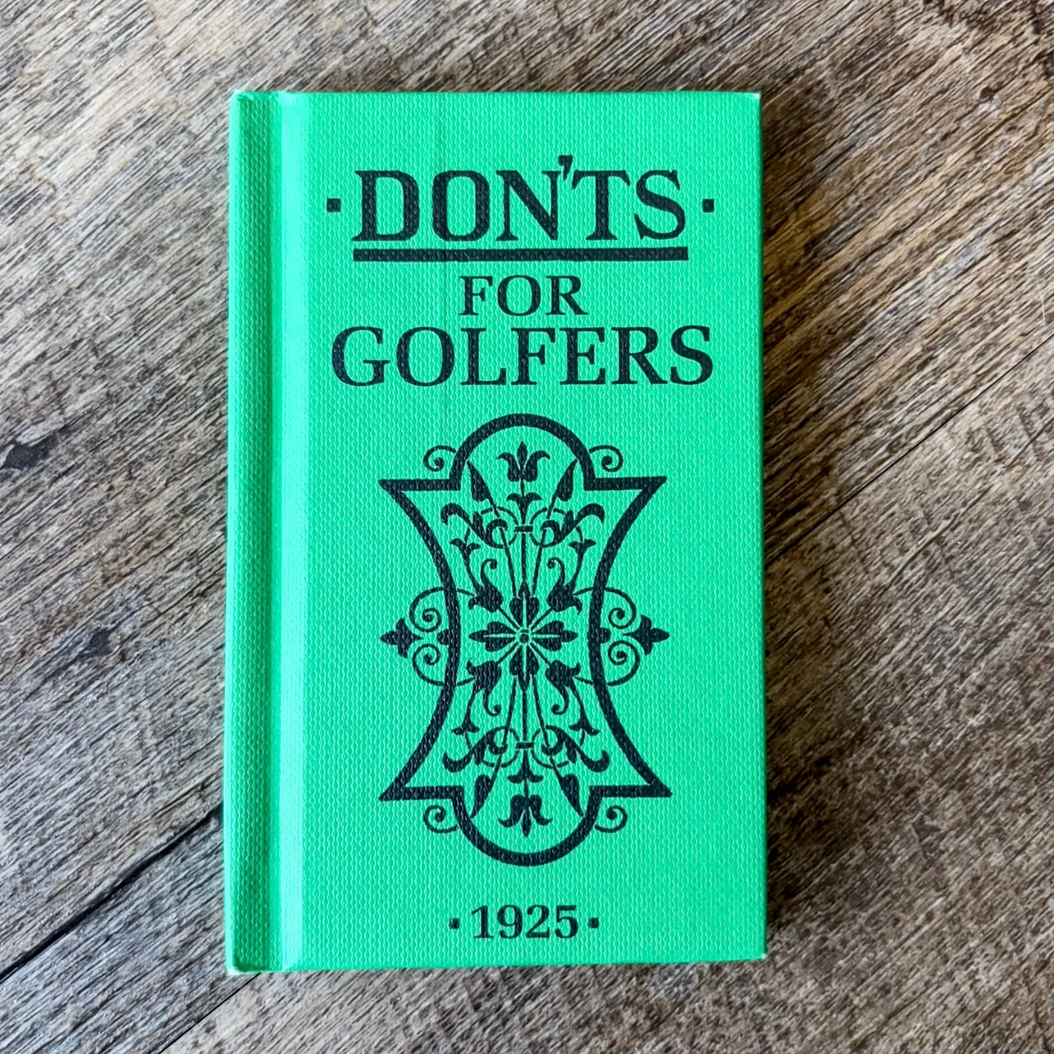 Donts for Golfers Mini Book