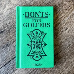 Donts for Golfers Mini Book