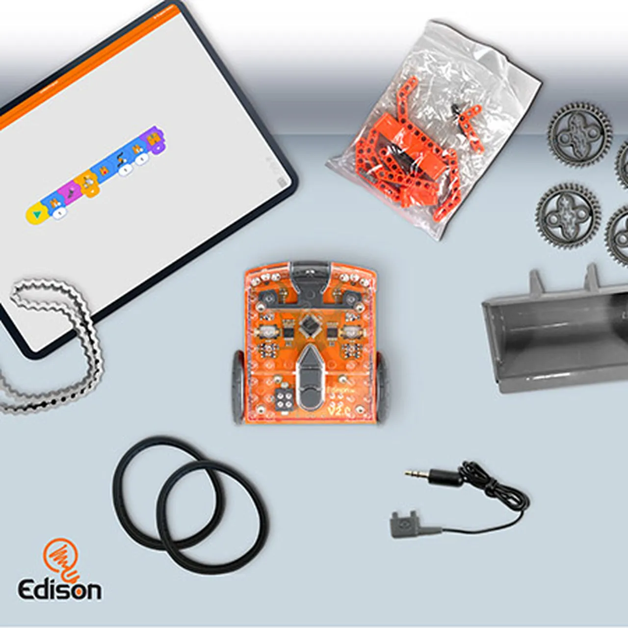 Edison Educational Robot Kit for STEAM Education – (1) Single Edison – Robotics and Coding