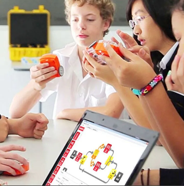 Edison Educational Robot Kit – Set of 10 for STEAM Education – Robotics and Coding