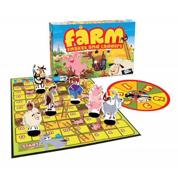 Farm Snakes & Ladders Game 19237
