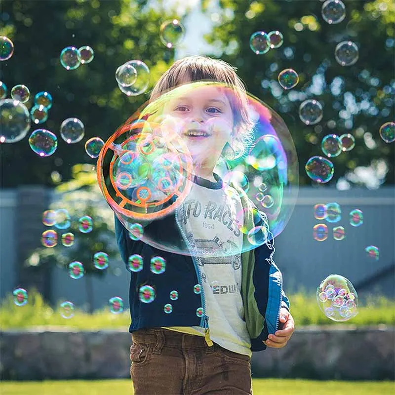  FREE SHIPPINGElectric Chain Big Bubble Machine
