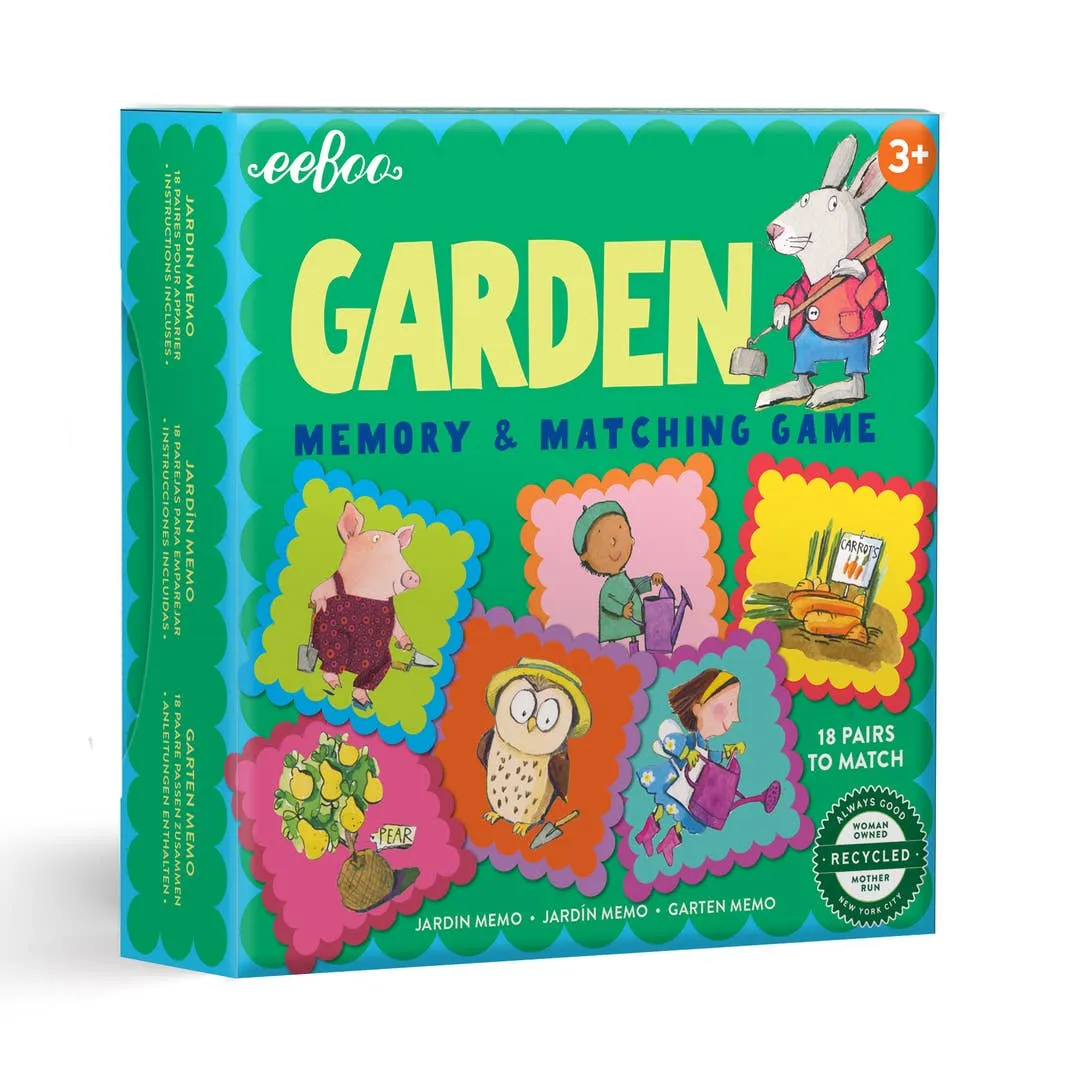 Garden Little Square Memory Game