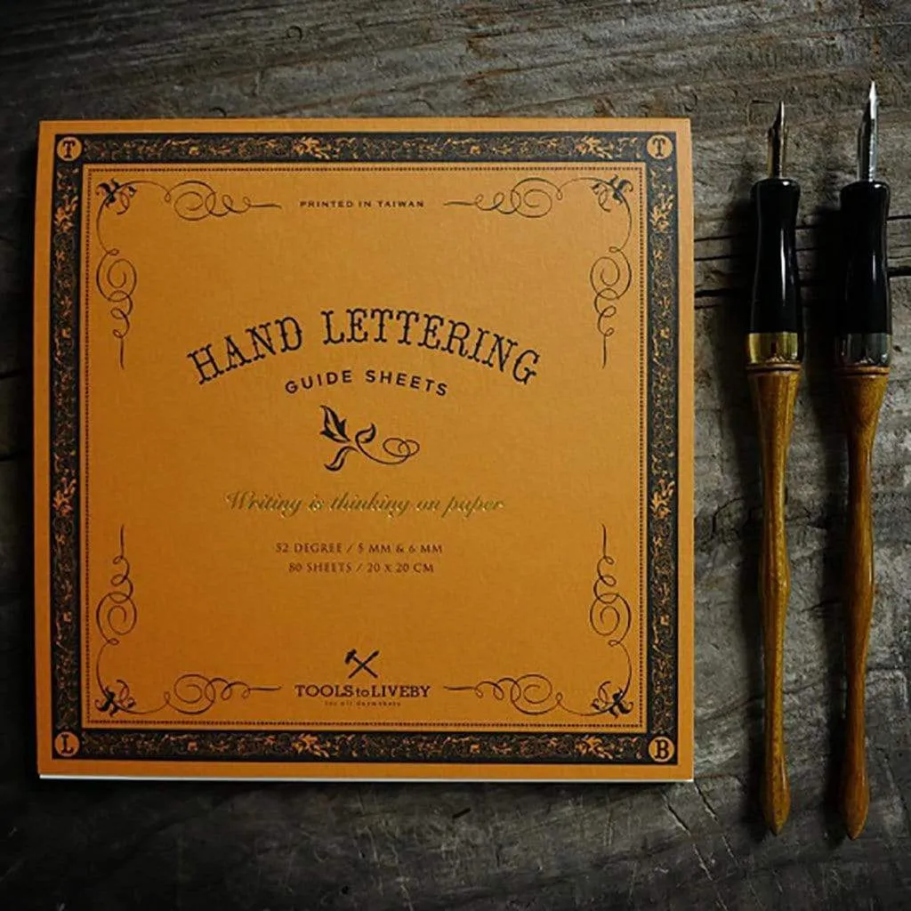 Hand Lettering Guide Sheets