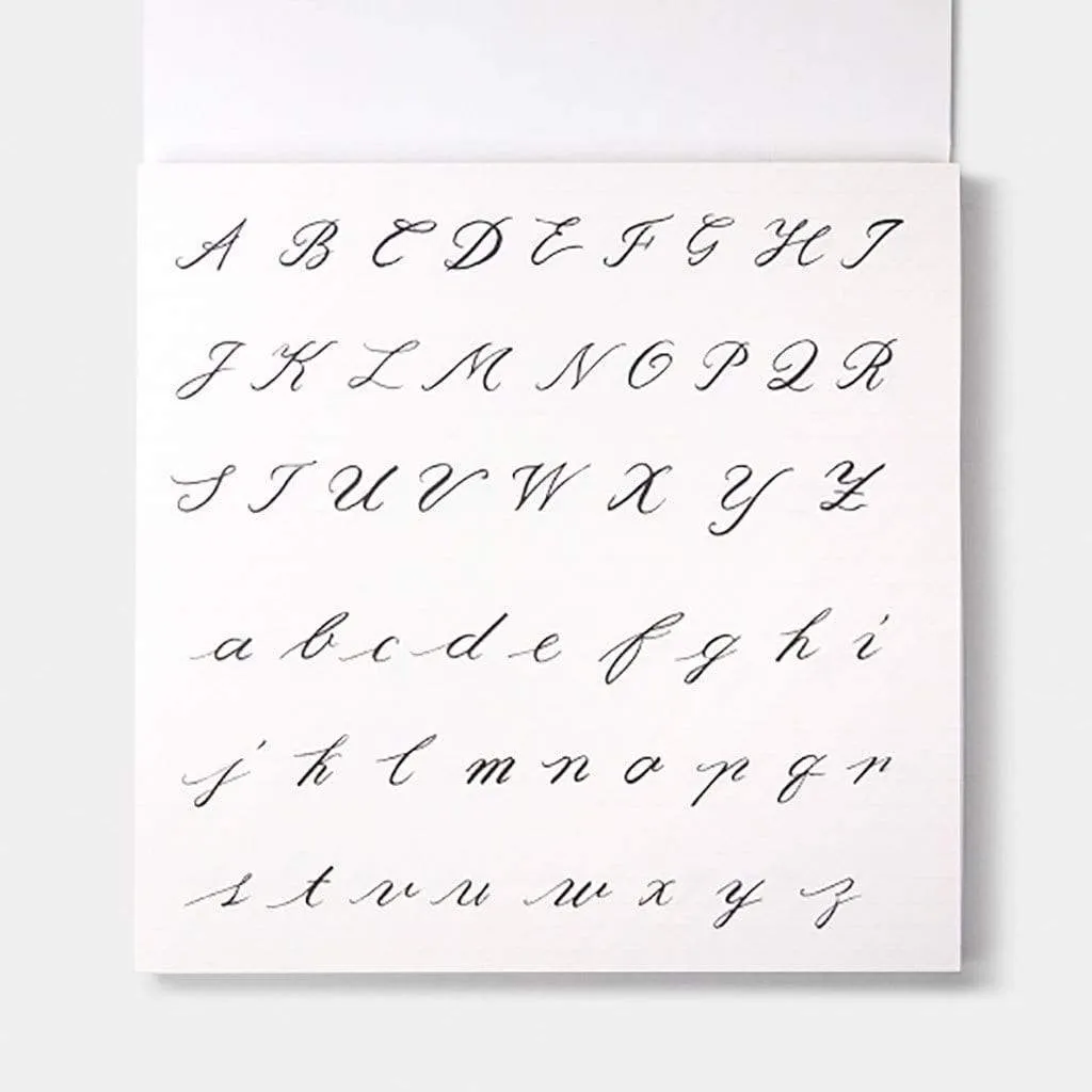 Hand Lettering Guide Sheets