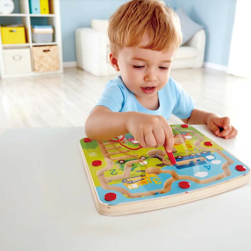 Hape Construction and Number Maze - Wooden Toys