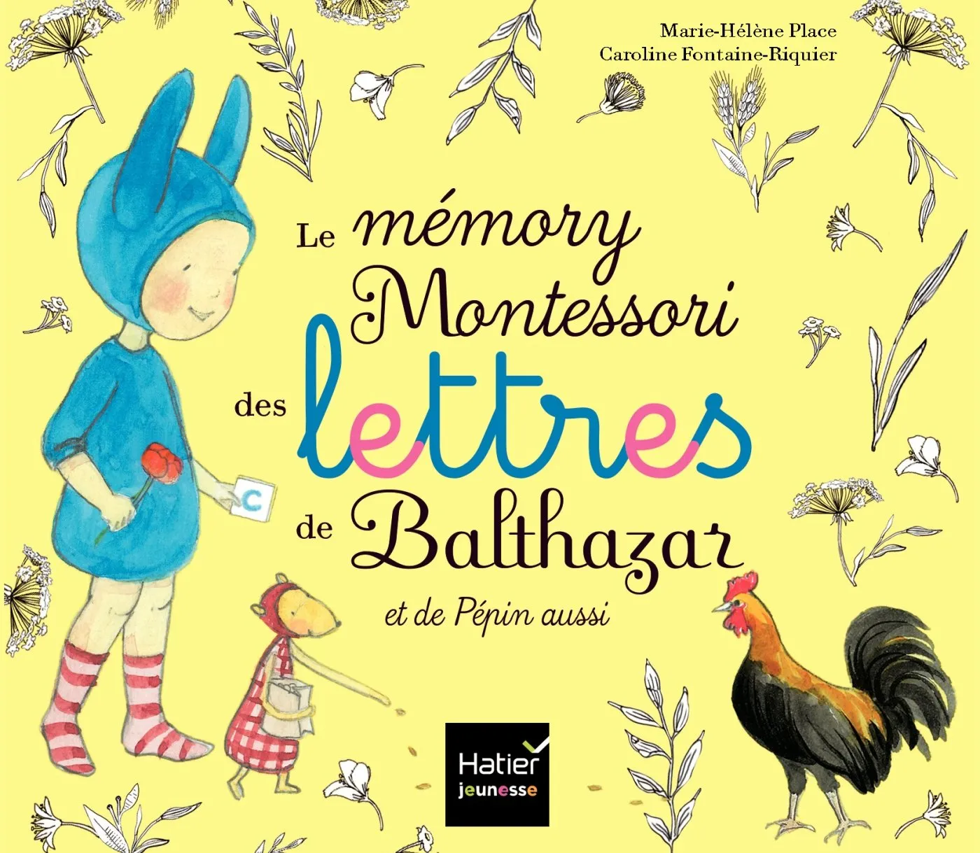 Hatier Jeunesse - Le Mémory Montessori des Lettres de Balthazar