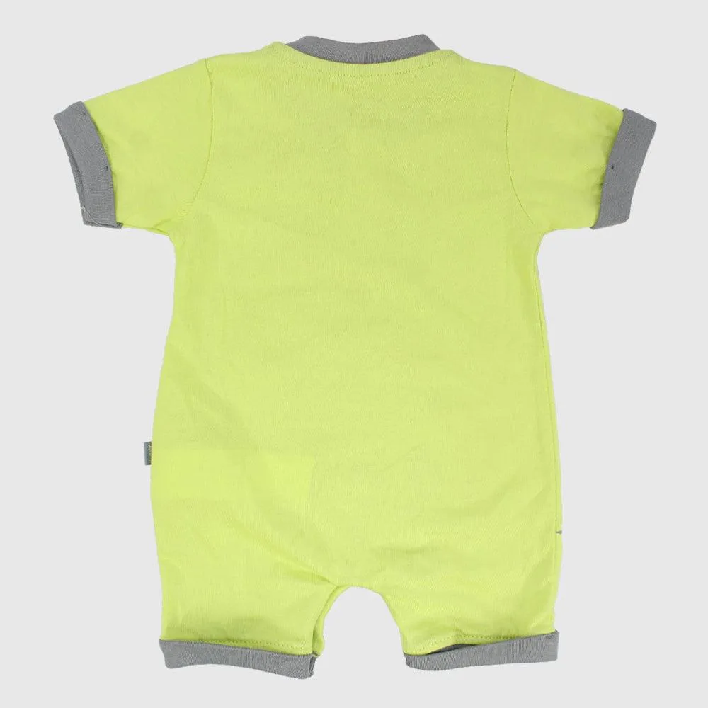 Historical Dinosaur Short-Sleeved Romper