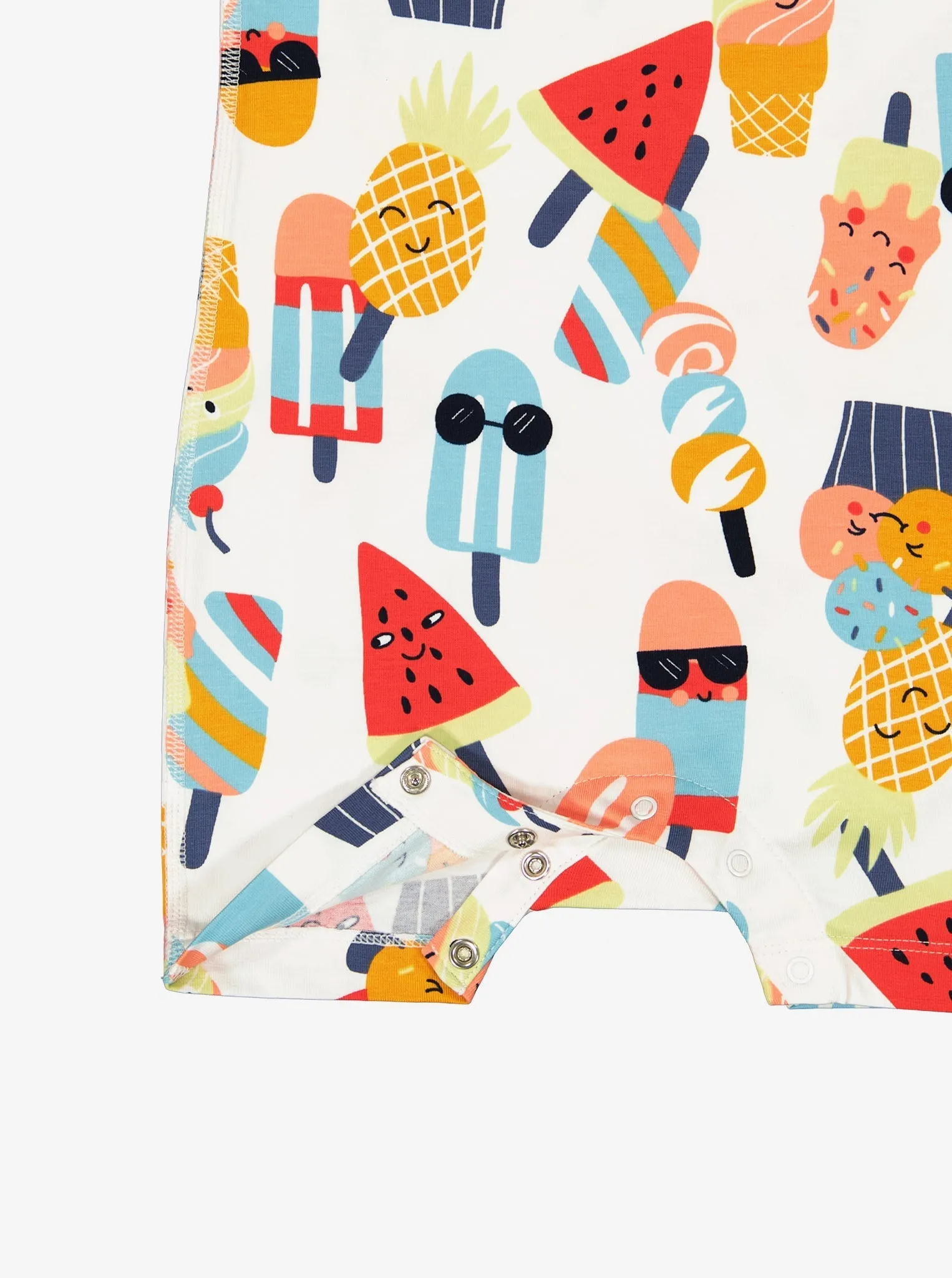 Ice Cream Print Romper