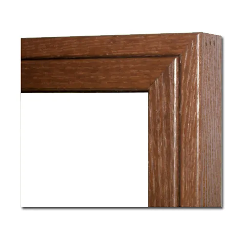 Indoor LED Lighted Enclosed Wood Framed Dry Erase Boards with Header (Multiple Doors) - White Porcelain Steel