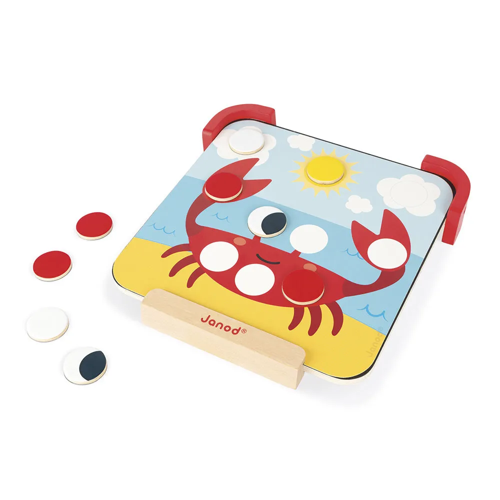 Janod I Am Learning Colours - Magnetic Chips