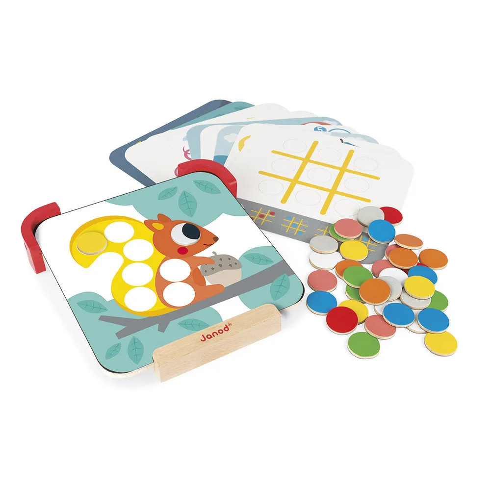 Janod I Am Learning Colours - Magnetic Chips