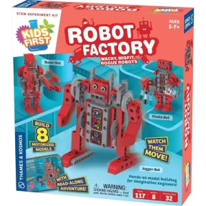 Kids First Robot Factory: Wacky, Misfit, Rogue Robots