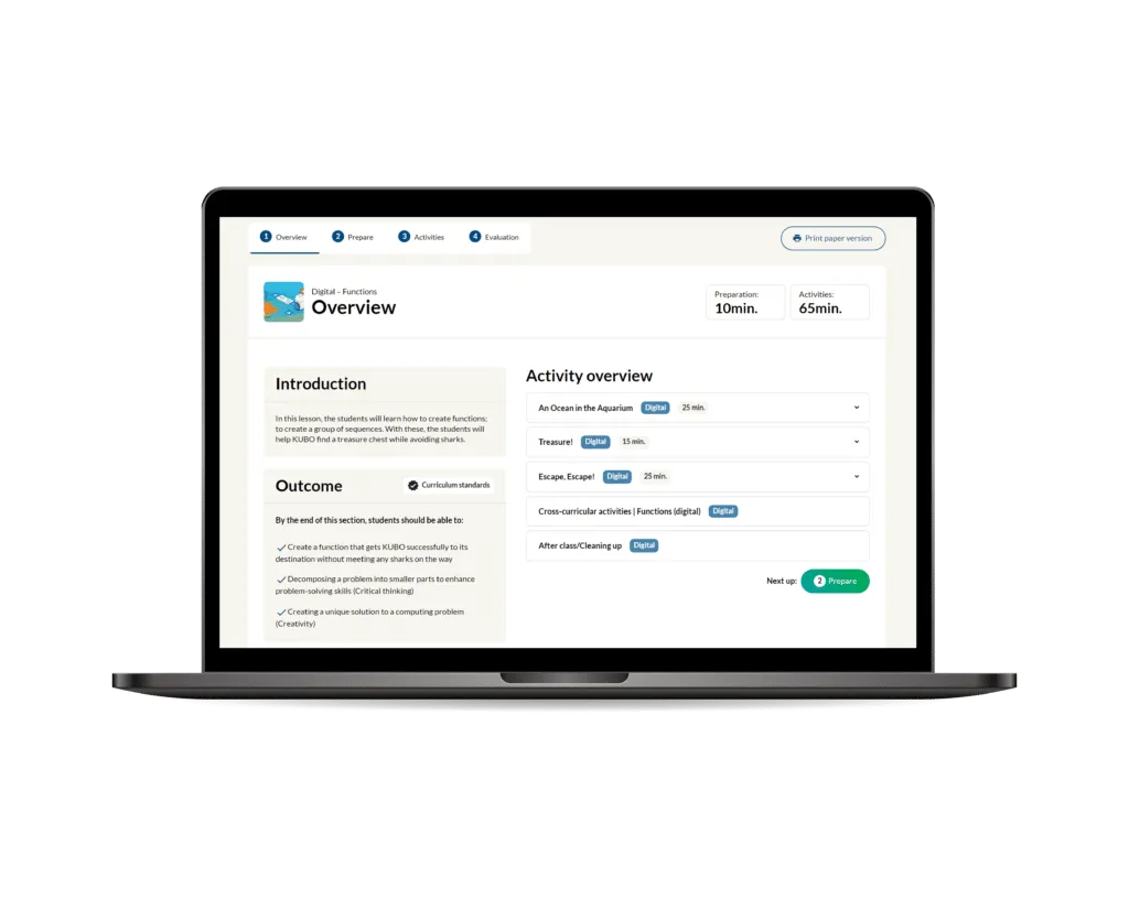 KUBO Blended Learning Classroom - 1-Year License
