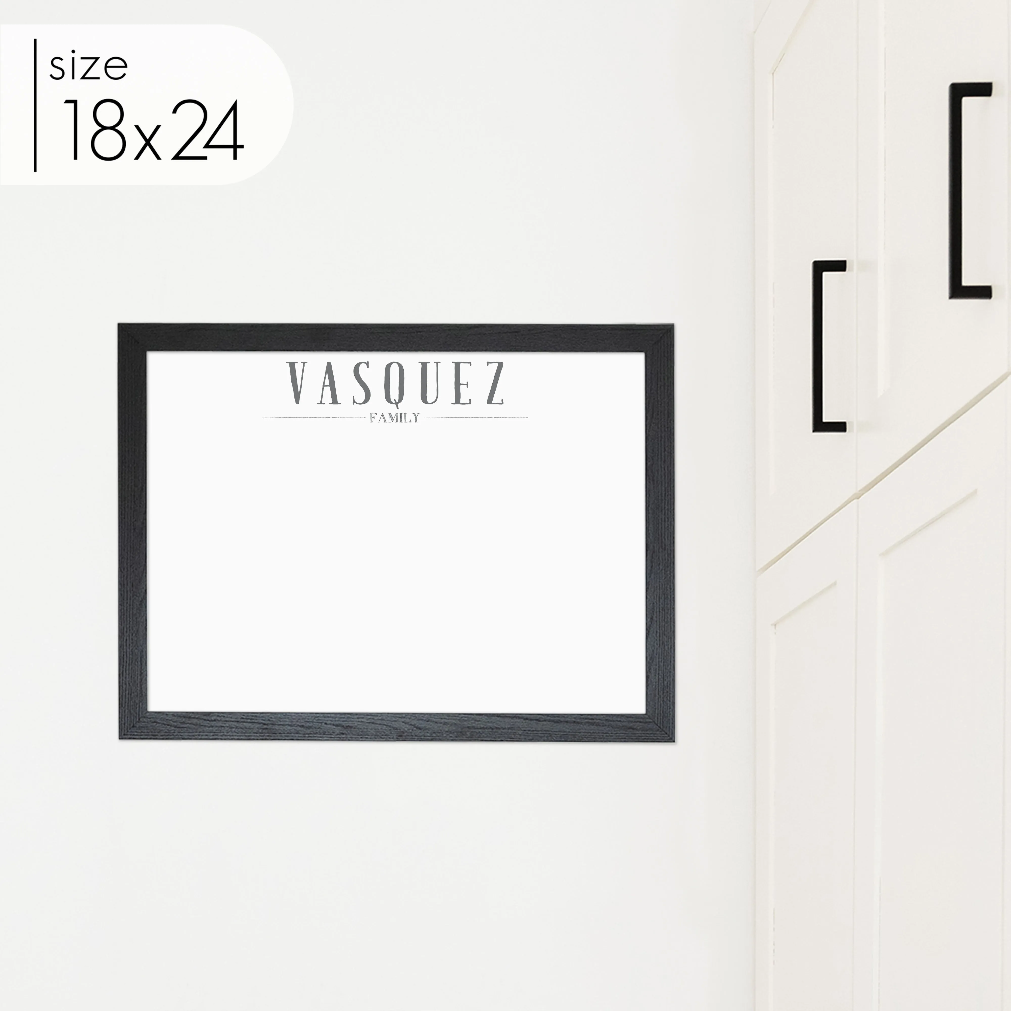 Large Framed Whiteboard | Horizontal Swanson